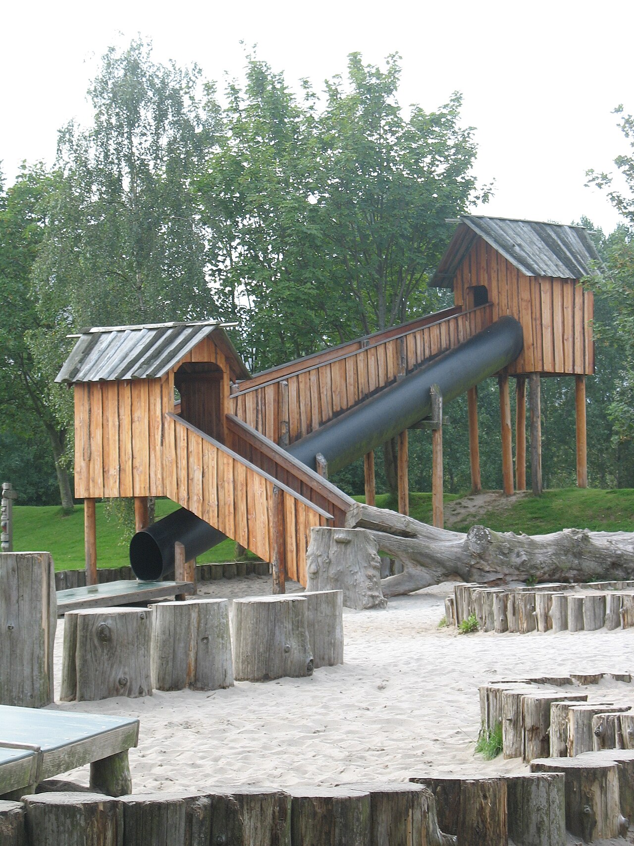 Legeplads i Madsby Legepark i Fredericia
