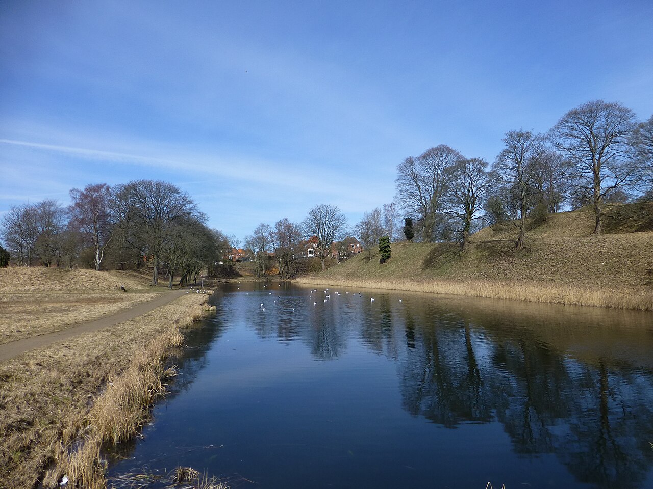 De grønne volde i Fredericia