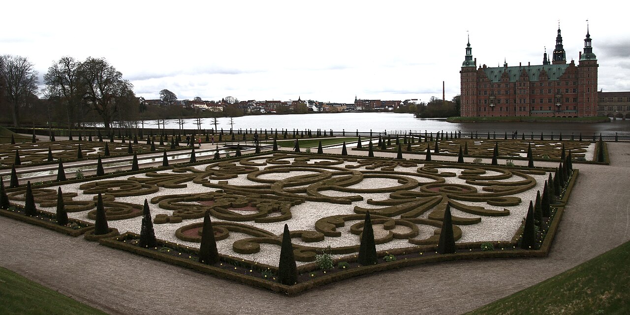 Barokhaven ved Frederiksborg Slot