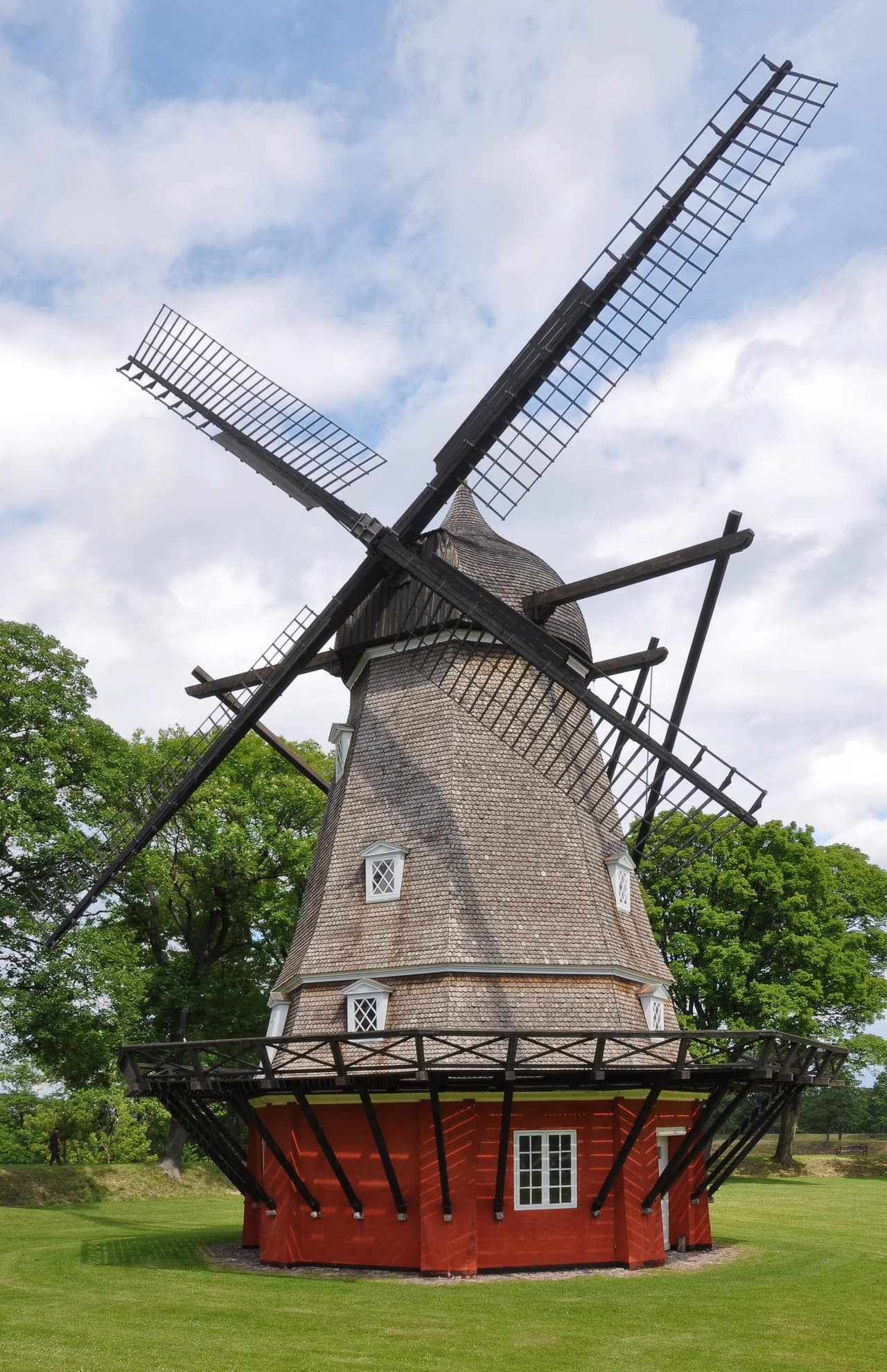 Den gamle mølle i Kastellet