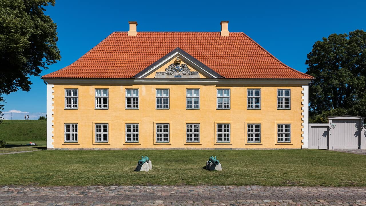 Voldene og møllen i Kastellet i København