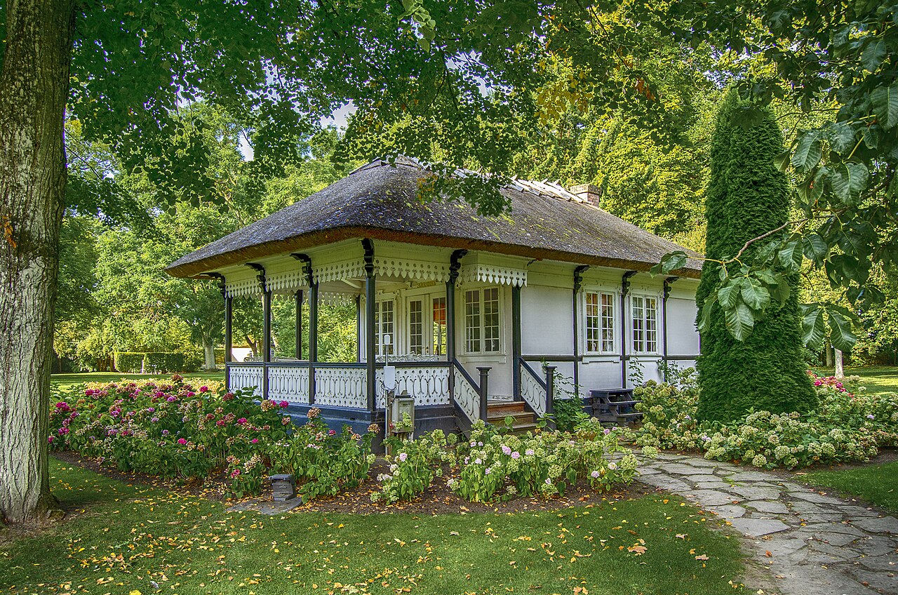 Havepavillonen i parken ved Gavnø