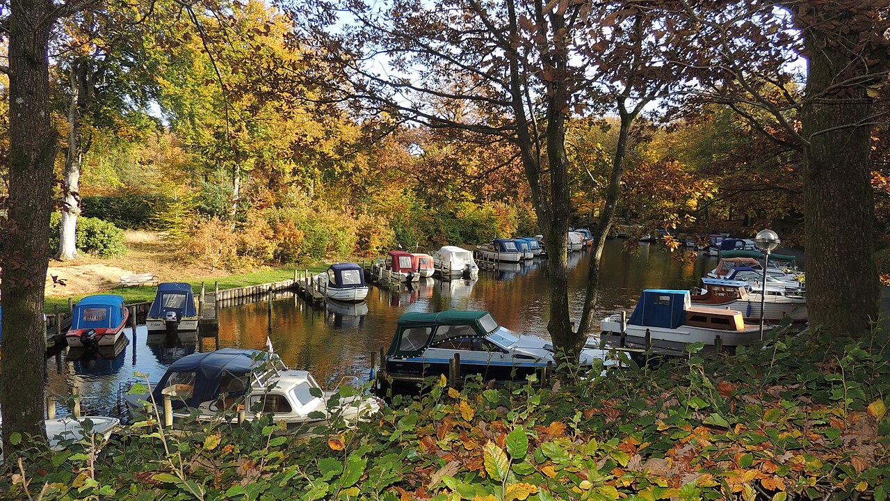 Indelukket ved Gudenåen i Silkeborg