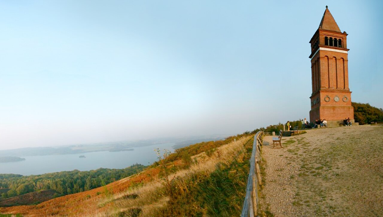 Panorama fra Himmelbjerget