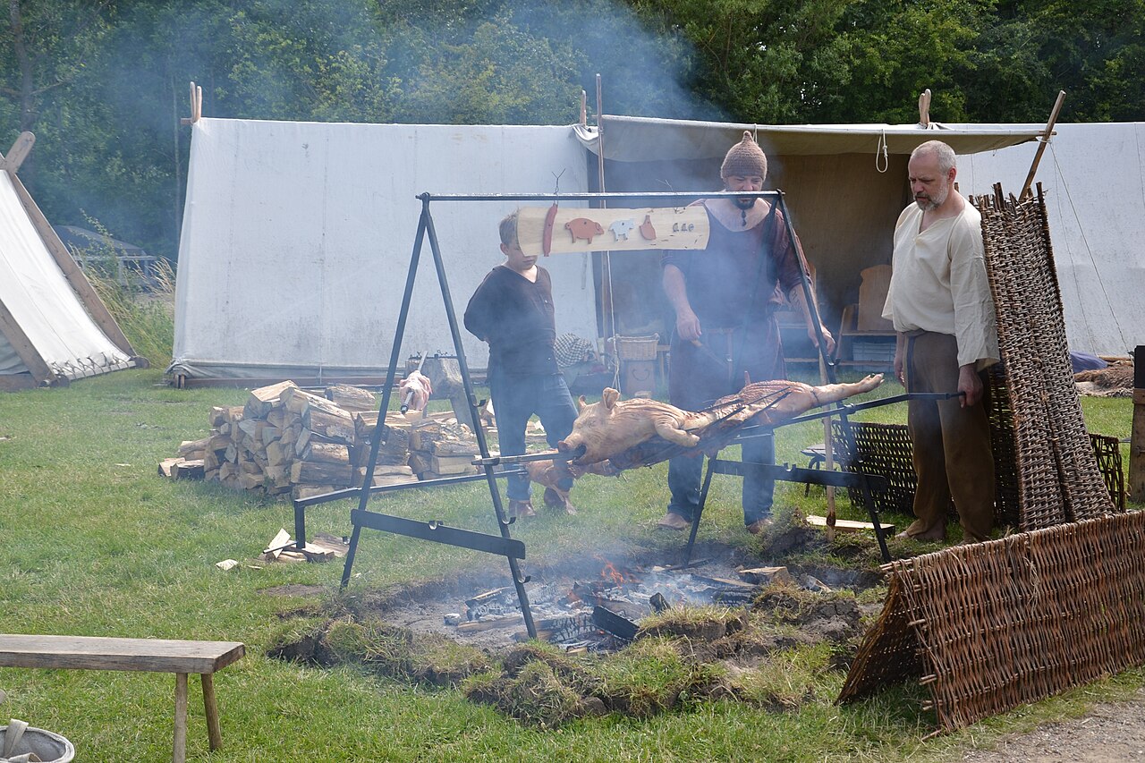Vikingefestival ved Trelleborg