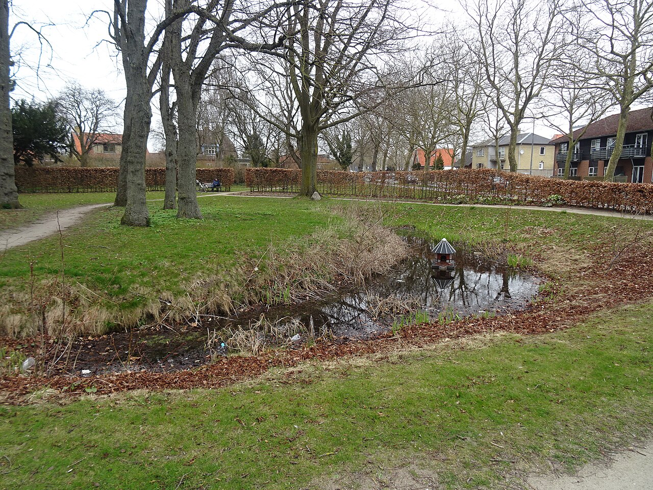 Grønne arealer i Vandtårnsparken