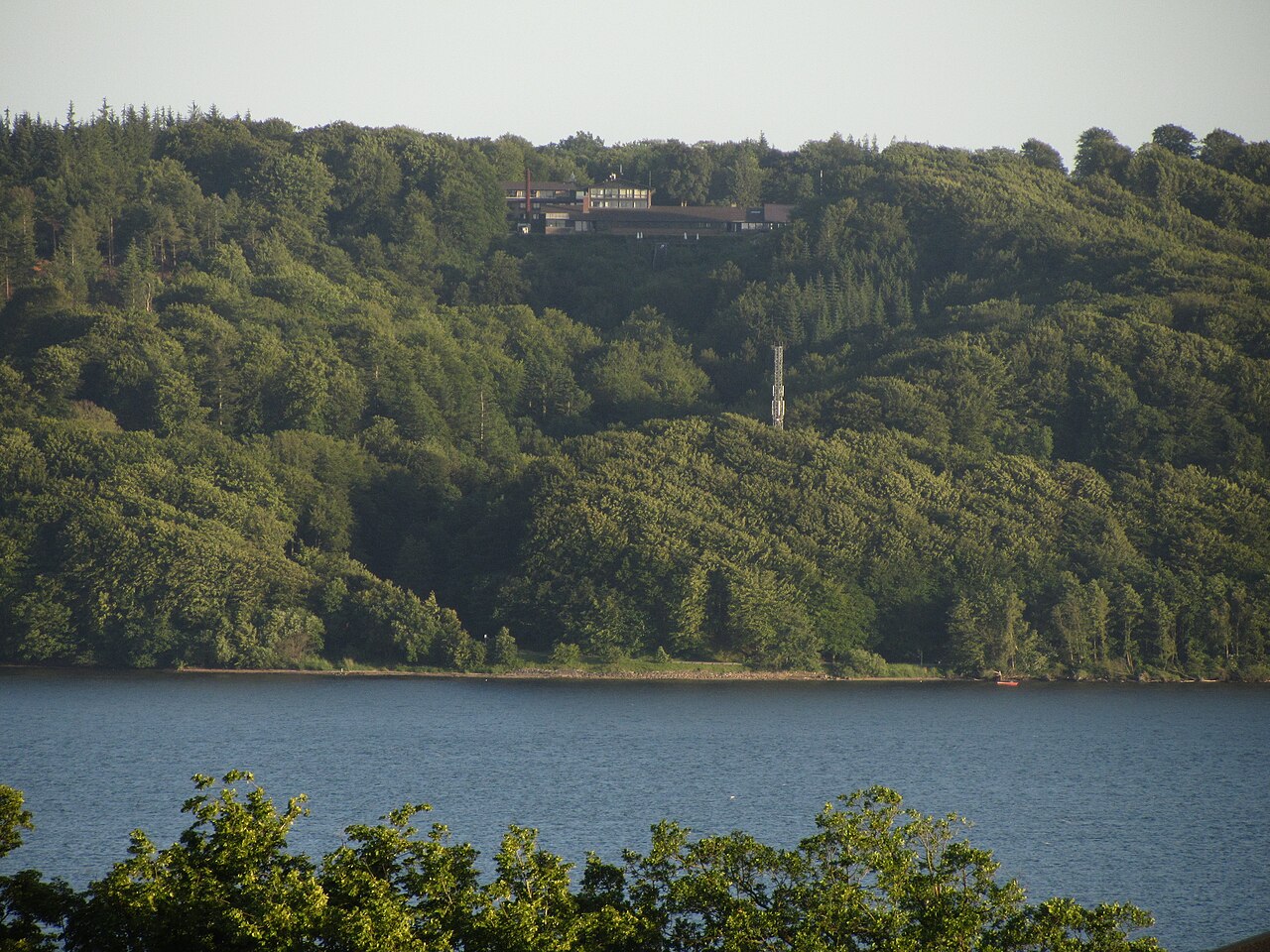 Munkebjerg og Munkebjerg Hotel ved Vejle Fjord